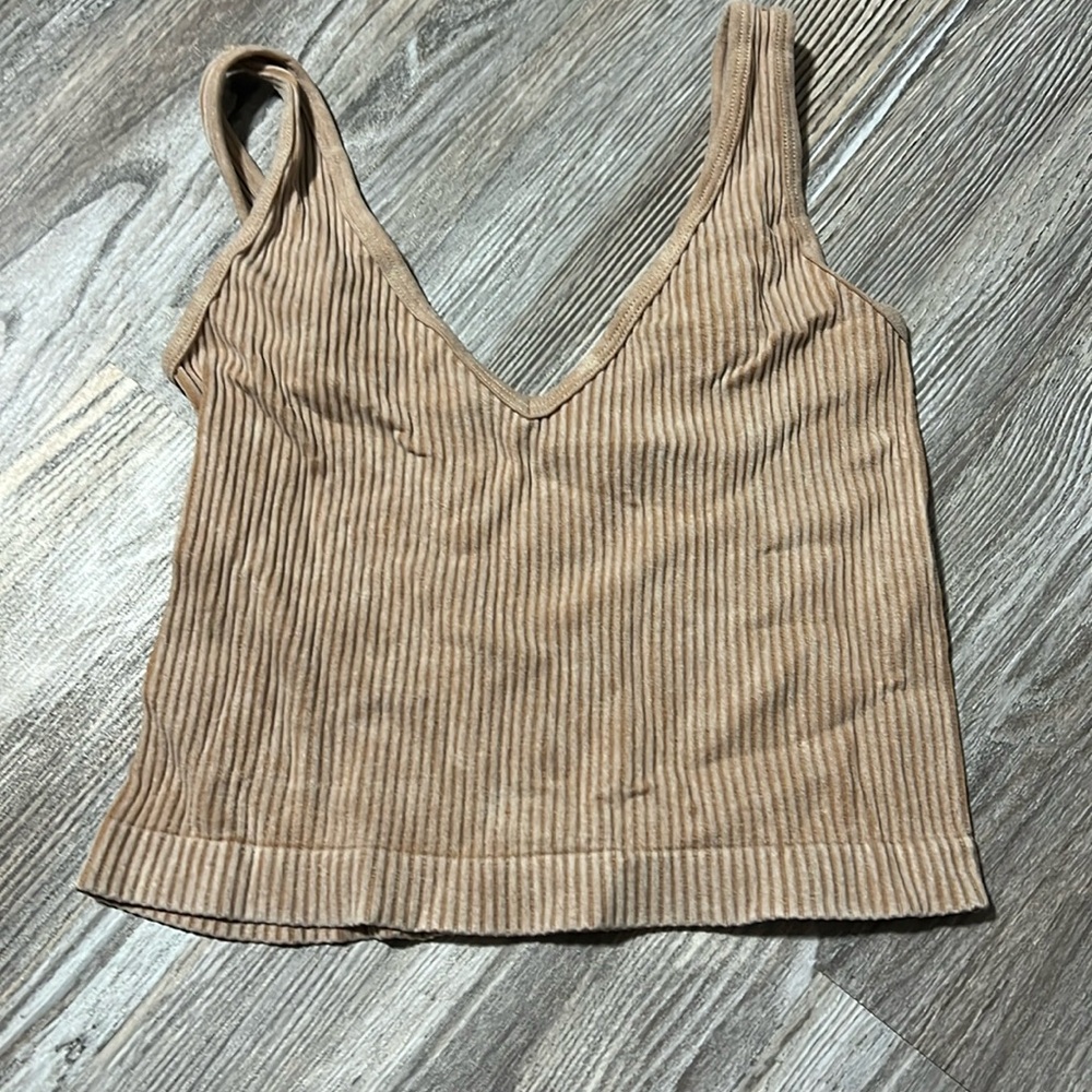 ribbed crop top